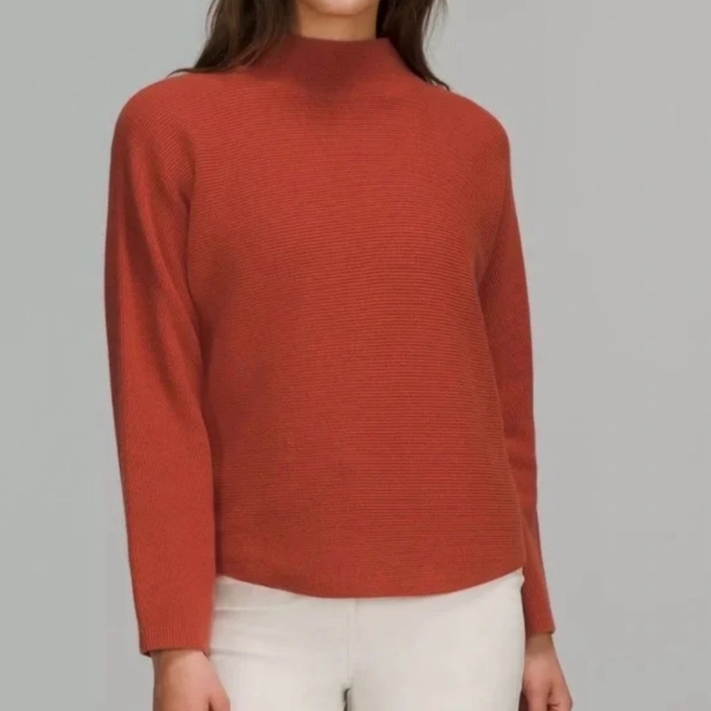 lululemon athletica mock neck Sweater